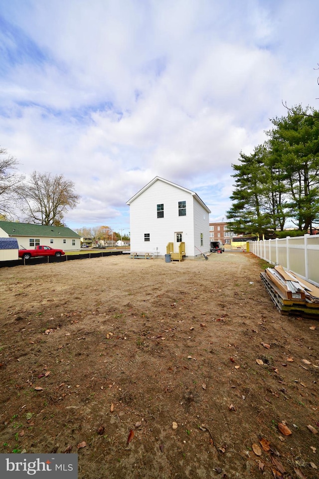 view of side of home