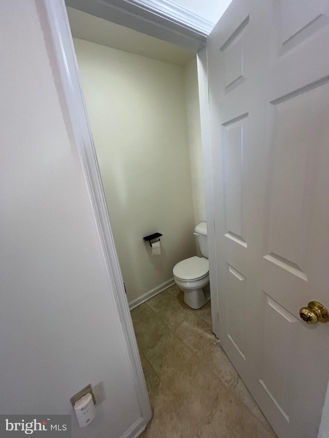 bathroom with toilet