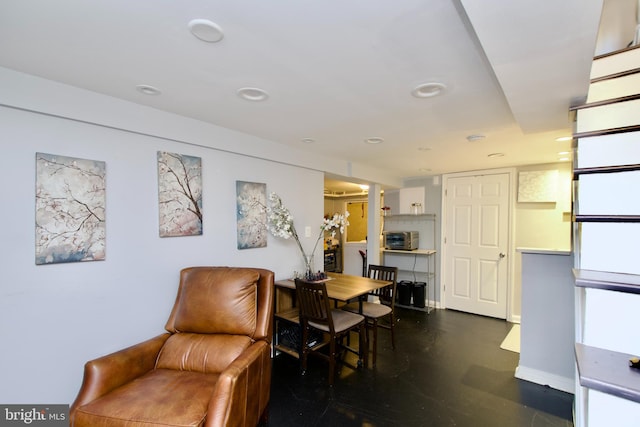 view of dining area