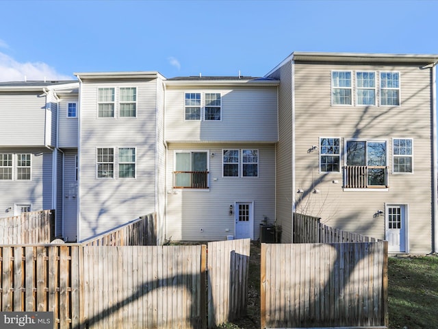 view of rear view of house