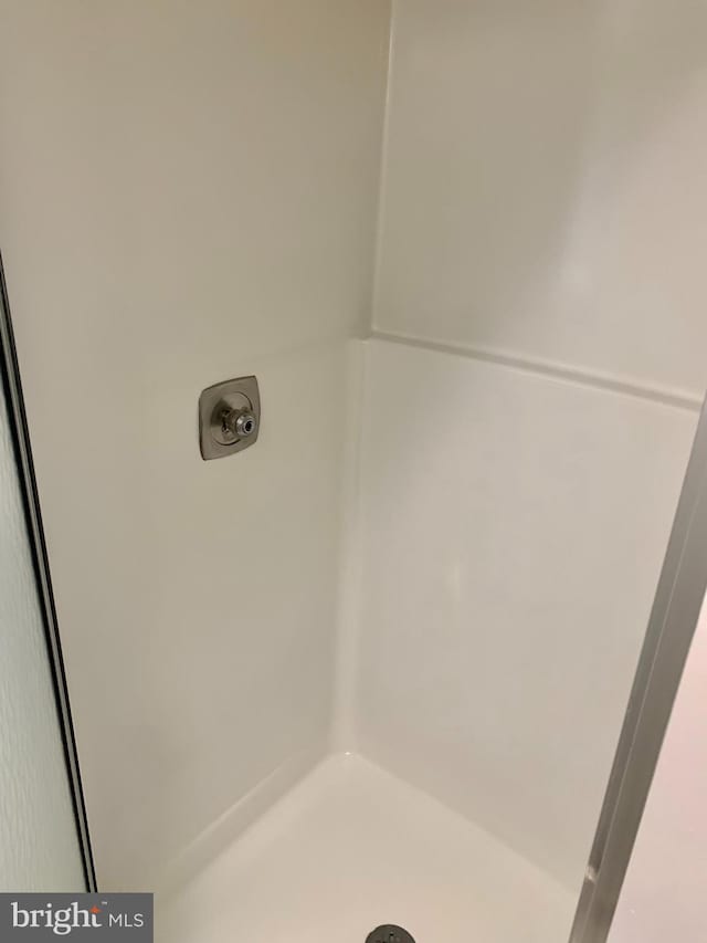 bathroom with walk in shower