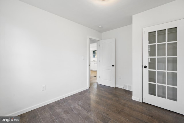 9732 Garis Shop Rd, Hagerstown, MD 21740 - empty room with wood finished floors and baseboards