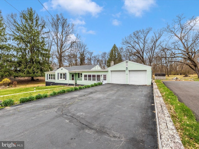 9732 Garis Shop Rd, Hagerstown, MD 21740 - single story home with a front yard and driveway