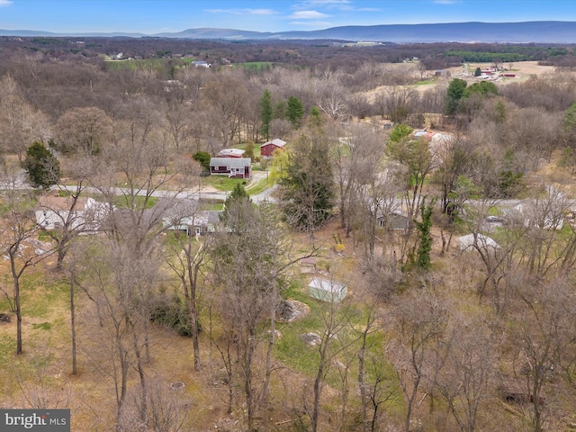 9732 Garis Shop Rd, Hagerstown, MD 21740 - aerial overview of property's location featuring a mountain backdrop