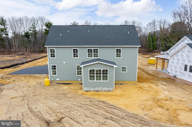 view of rear view of house