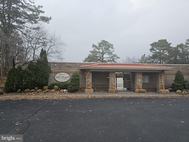 view of ranch-style home