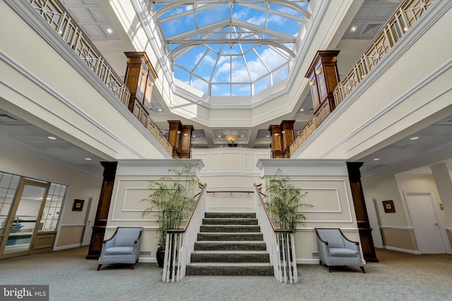 view of community lobby