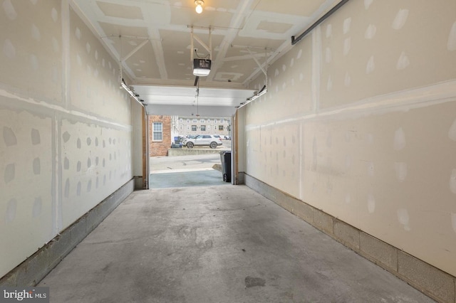 3121 W Thompson St, Philadelphia, PA 19121 - garage with a garage door opener