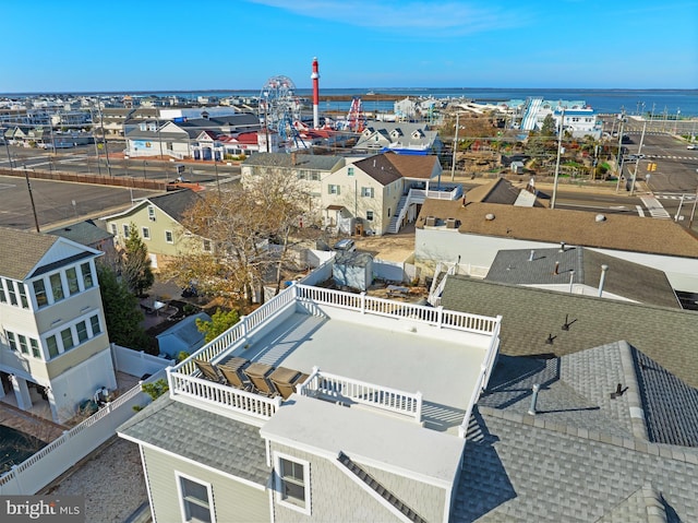 220 Taylor Ave, Beach Haven, NJ 08008 - aerial perspective of suburban area featuring a large body of water
