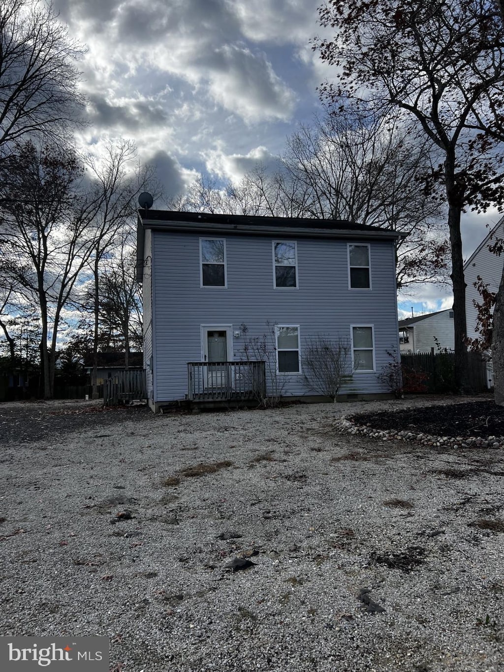 view of rear view of house