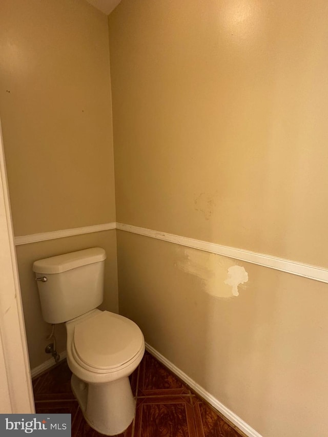 bathroom with toilet