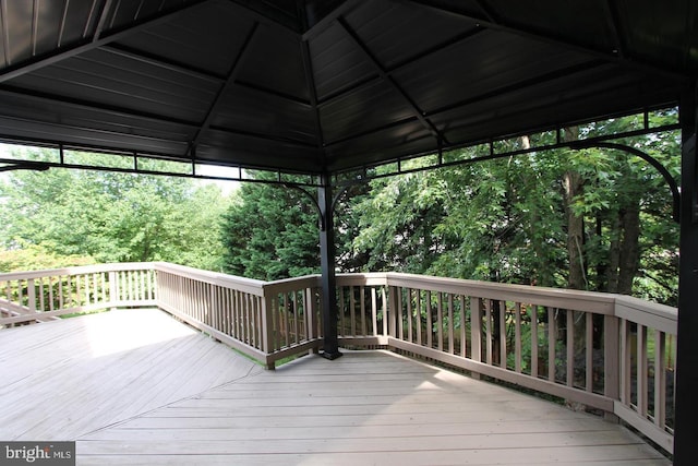 12360 Corncrib Ct, Bristow, VA 20136 - wooden deck featuring a gazebo