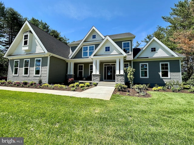 3104 Paper Mill Rd, Phoenix, MD 21131 - craftsman-style house with a porch and a front lawn