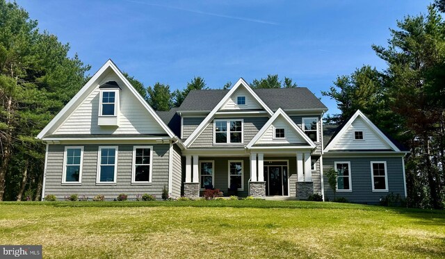 3104 Paper Mill Rd, Phoenix, MD 21131 - craftsman-style home featuring a porch and a front lawn