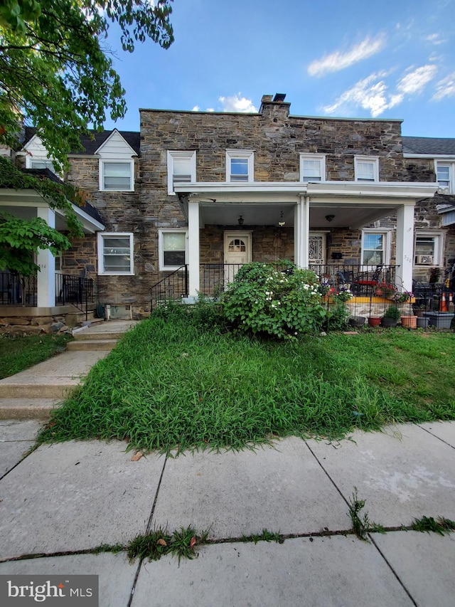 view of townhome / multi-family property