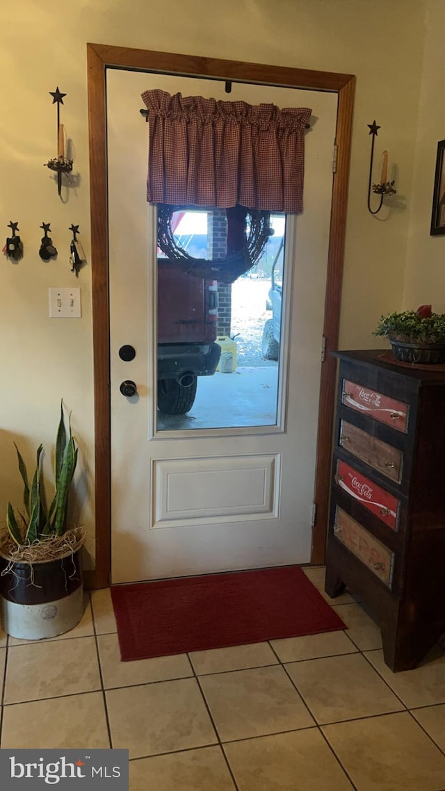 560 Frosty Hollow Rd, Fisher, WV 26818 - entryway featuring light tile patterned floors