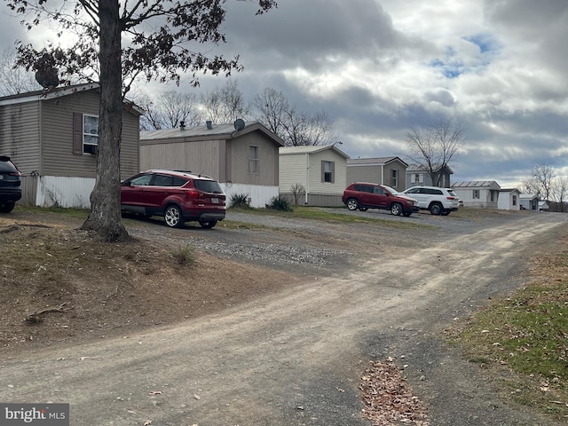 view of manufactured / mobile home