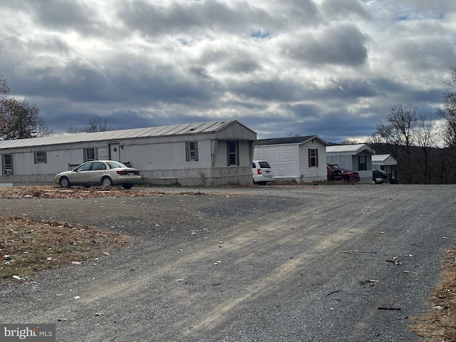 view of manufactured / mobile home