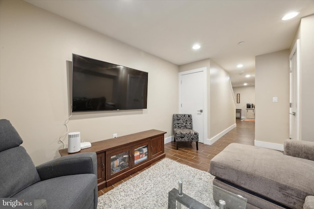 view of living room