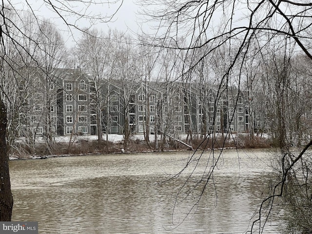 view of water feature