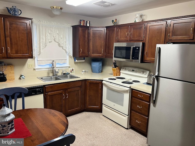 kitchen featuring sink and stainless steel appliances