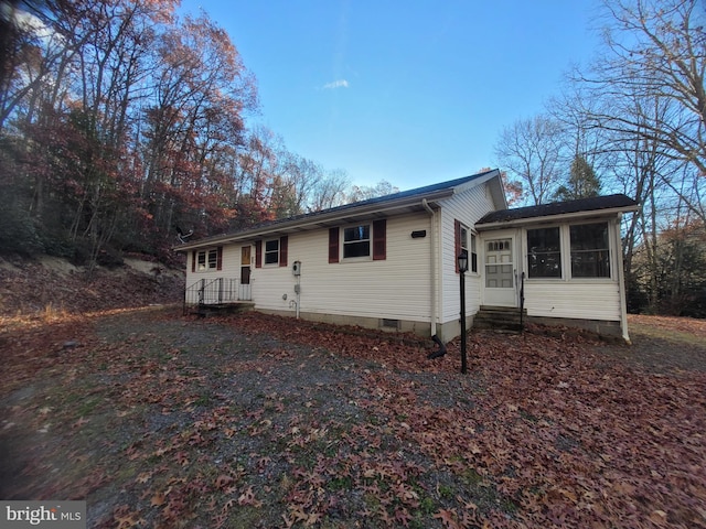 view of front of house