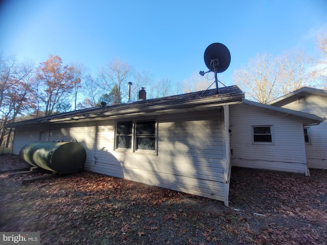 view of side of property