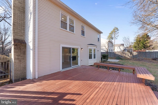 view of deck