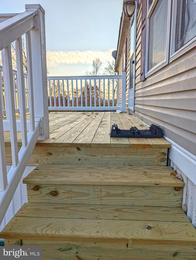 view of deck