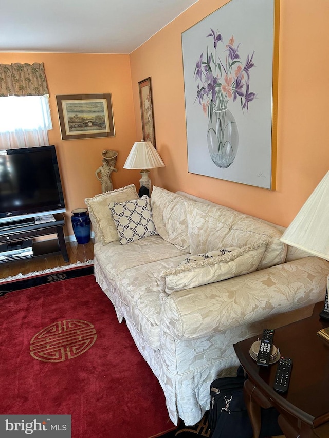 9221 Greenhouse Cir, Nottingham, MD 21236 - living room featuring carpet