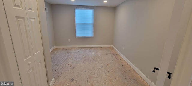 spare room featuring plenty of natural light