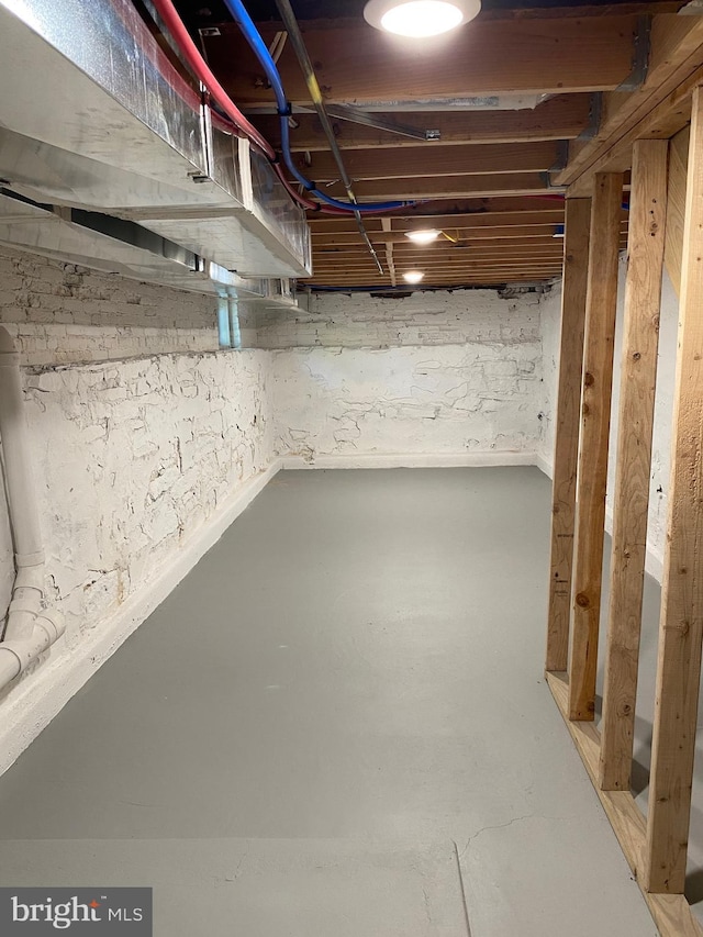 365 Union Aly, Pottstown, PA 19464 - view of unfinished below grade area