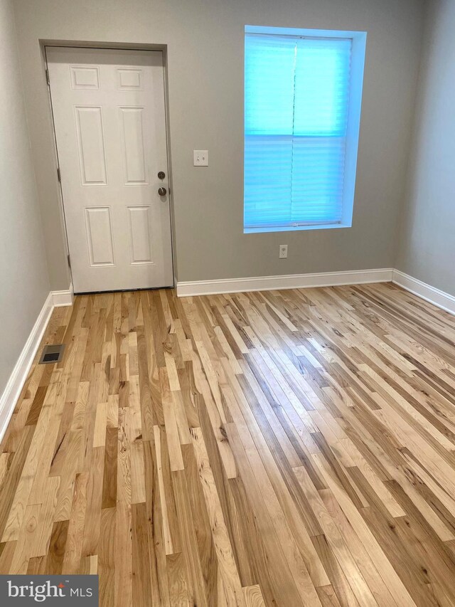 365 Union Aly, Pottstown, PA 19464 - foyer featuring light wood-style floors and baseboards