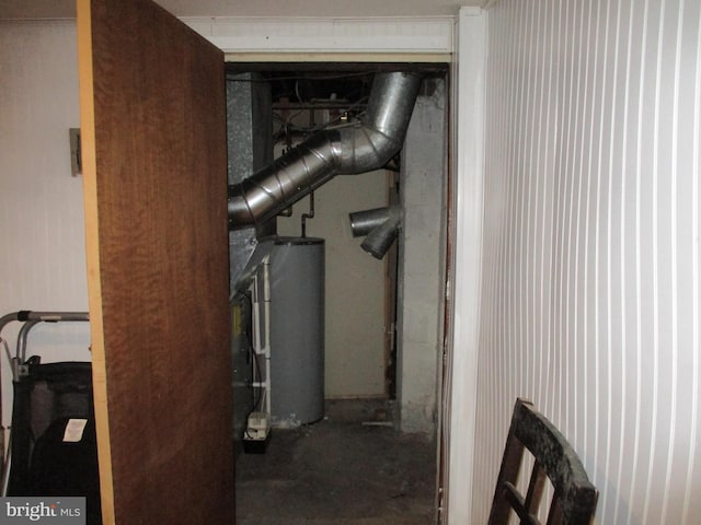 utilities with water heater