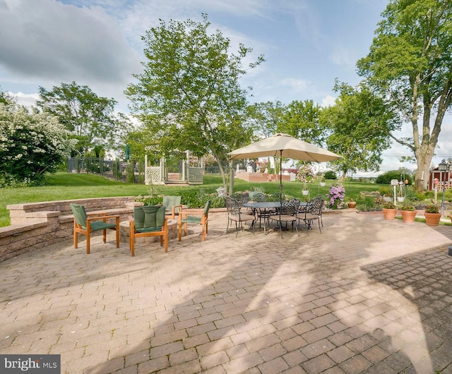 view of patio / terrace