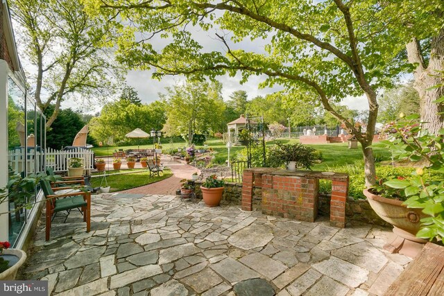 view of patio