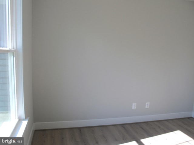 1240 Shore Dr, Colonial Beach, VA 22443 - empty room with light wood-style flooring and baseboards
