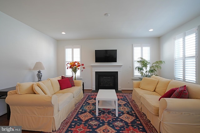 view of living room