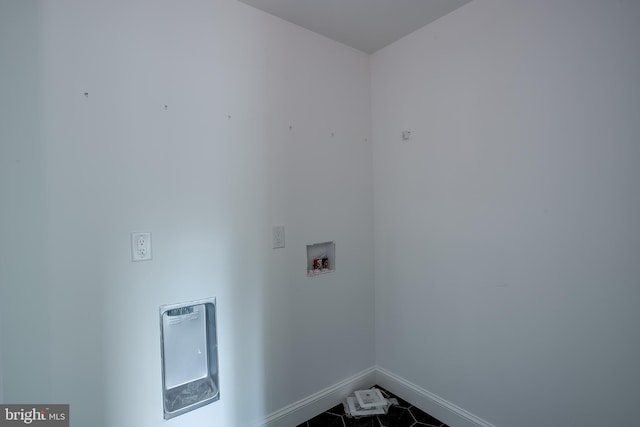 laundry room with hookup for a washing machine