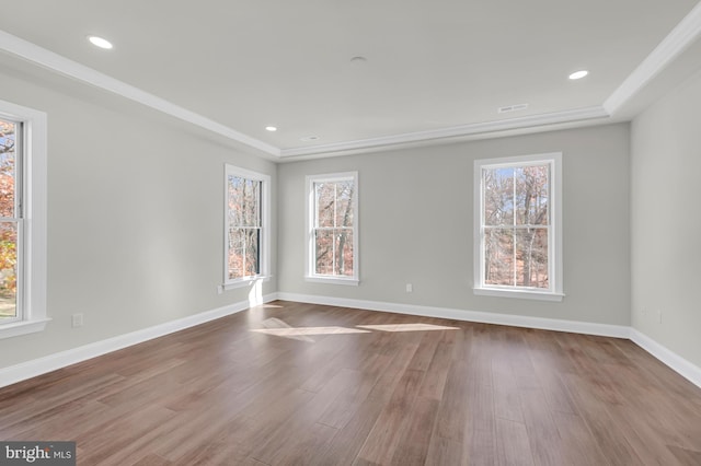714 Walkers Mill Ln, Wilmington, DE 19807 - spare room with healthy amount of natural light, wood finished floors, baseboards, and recessed lighting