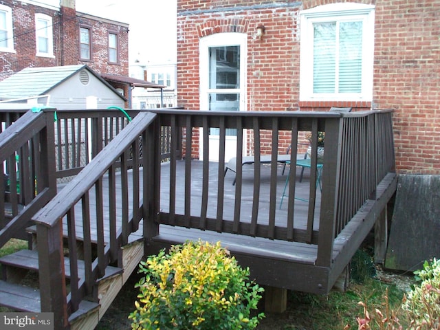 view of deck