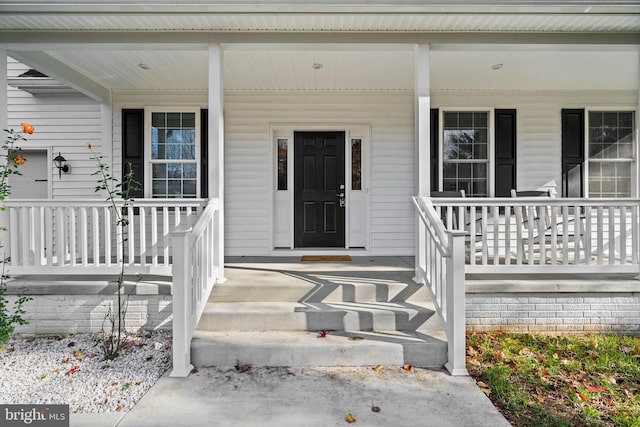 view of property entrance