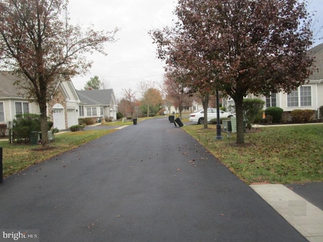 view of road