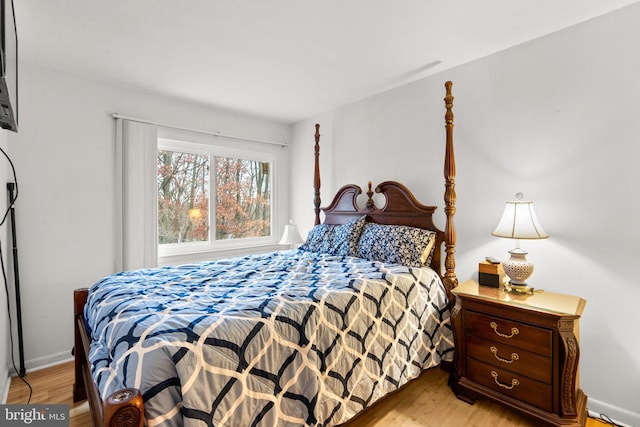 8111 Bird Ln, Greenbelt, MD 20770 - bedroom with light wood-style flooring