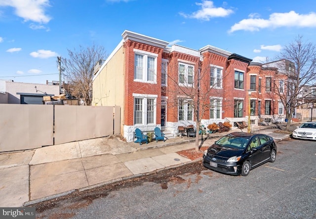 view of townhome / multi-family property