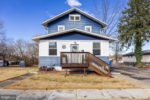 view of bungalow-style house