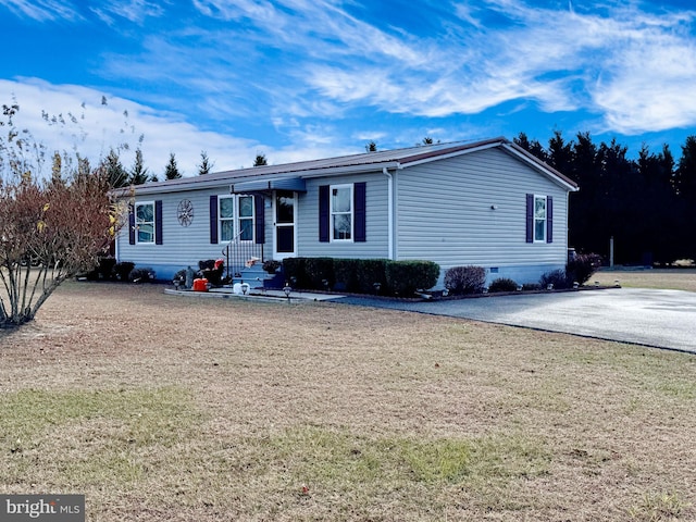 view of ranch-style home