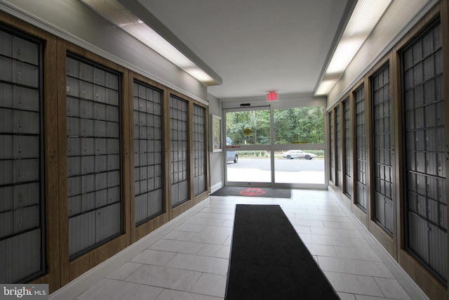 view of community lobby