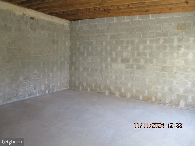 view of basement