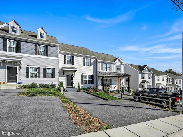 view of townhome / multi-family property